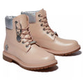 Timberland Heritage 6 Inch Waterproof Boot Light Pink Nubuck  Diamonds and Pearls