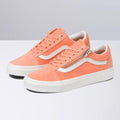 Vans - Old Skool Adults Twill Old Skool Zip Melon White NOT RETURNABLE