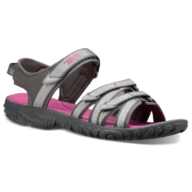 Teva Girls - K Tirra Silver Grey Pink Sandal us 11 to 7 NOT RETURNABLE Last One