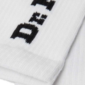 Dr Martens Socks Vertical Logo Unisex White Black
