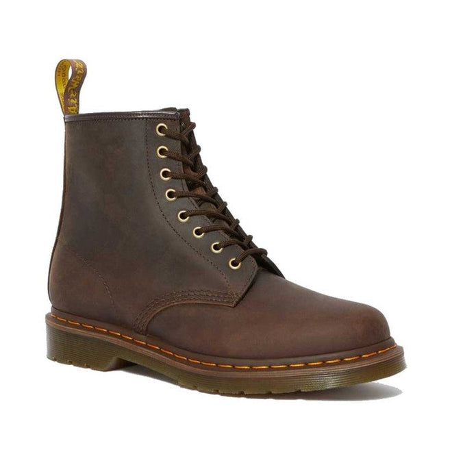 Dr Martens 1460 YS Gaucho Crazy Horse Leather Up Boot Brown