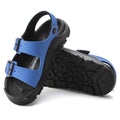 Birkenstock Mogami Narrow Kids Ultra Blue Black Birko Flor Sandal