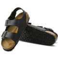 Birkenstock Milano Birko Flor Black Narrow Width