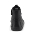 Bobux Kid+ Black School Leather Boot Jodphur Black Sole Shoes