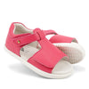 Bobux IW Iwalk Mirror Guava Pink 633434 Girls Open Toed Sandal