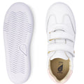Bobux Kids Plus KP Embossed Sprite Leather Sneaker White Gold CLEARANCE LAST ONE