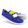 Bobux Kids + Plus Switch Grass Court Blueberry Velcro Trainers 837714 CLEARANCE