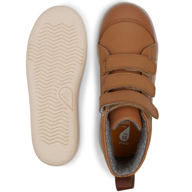 Bobux Kids Plus KP Hi Court Caramel Boot Clearance