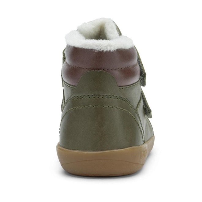 Bobux Kid+ Timber Arctic WATERPROOF Boot Olive 836007F