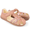 Bobux Kids Plus KP Leather Sandal Cross Jump 837012 Rose Pink