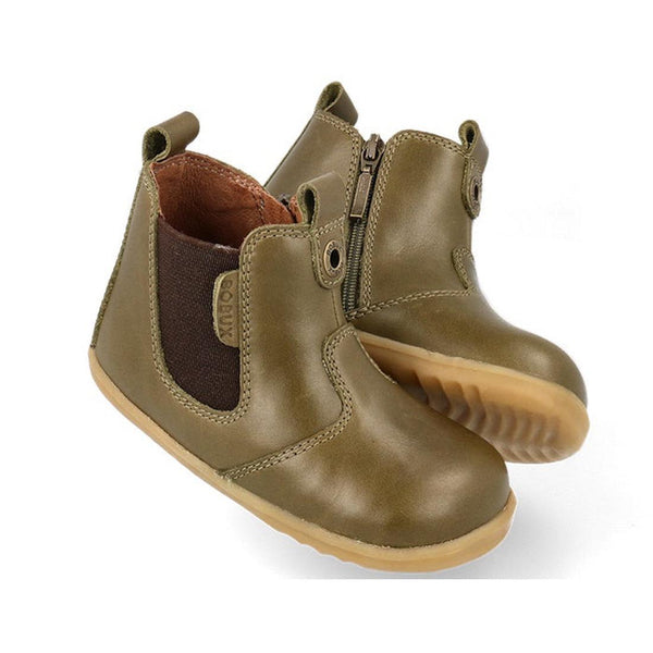 Kid+ Boots Bobux Desert Boot Caramel Ankle Boot Bobux Step Up