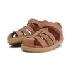 Bobux Kid+ Plus Roam Caramel  Closed Toe Sandal  830506A