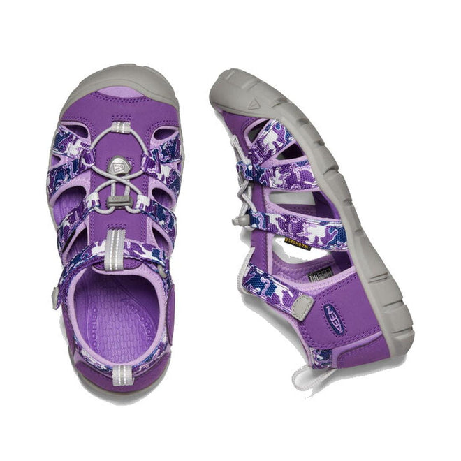 Keen Big Kids - Seacamp 11 CNX Camo Tillandsia Purple