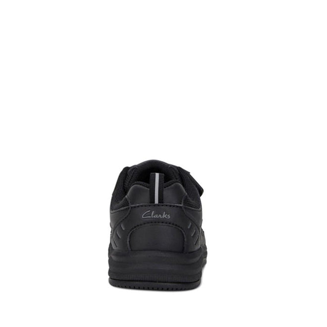 Clarks - Advance uk 10 - 6 on sale Black Velcro School Trainer NOT RETURNABLE Clearance