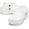 Womens Crocs - Classic PLATFORM Clog Adults White