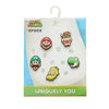 Crocs Jibbitz 5 Pack - Super Mario