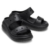 Crocs Classic Crush Sandal Adults Black Platform