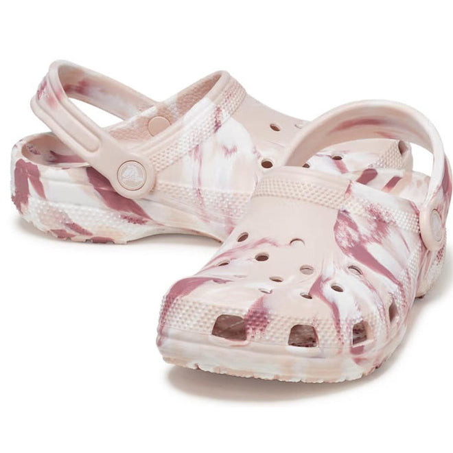 Crocs Kids- Marbled Clog Quartz Pink- Youths