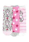 Socks Columbine 3 Pink Unikitty Kittycorn Crew