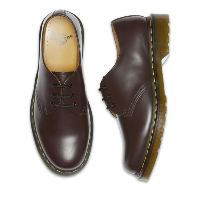 Dr Martens- 1461  Burgundy Red Smooth Leather Oxford Shoe LAST ONE Clearance