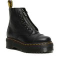 Image of right foot, side on of Dr Martens Sinclair Boot Black Milled Nappa Leather-Foot Forward Shoes