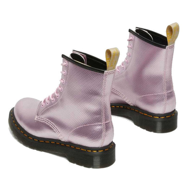 Dr Martens Vegan 1460 Pink Lavender Alumix Hex Emboss CLEARANCE