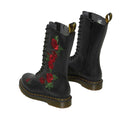 Dr Martens - 1914 Vonda Red Rose Black 14 EYE Boot WOMENS 5 ONLY
