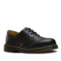 Image of right foot, side on of Dr Martens - 1461 Shoes Nappa Leather Black 3 Eye Lace Up Oxford-Foot Forward Shoes