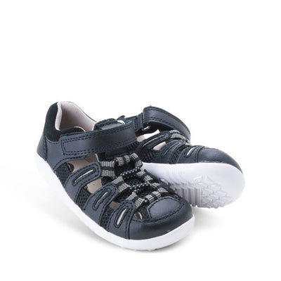 Bobux Step Up Summit Black  Sandal 731601 CLEARANCE NOT RETURNABLE