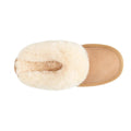EMU Women's Eden Platinum Sheepskin Chestnut Scuff Slipper