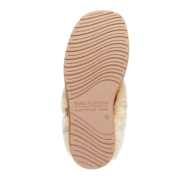 EMU Women's Eden Platinum Sheepskin Chestnut Scuff Slipper