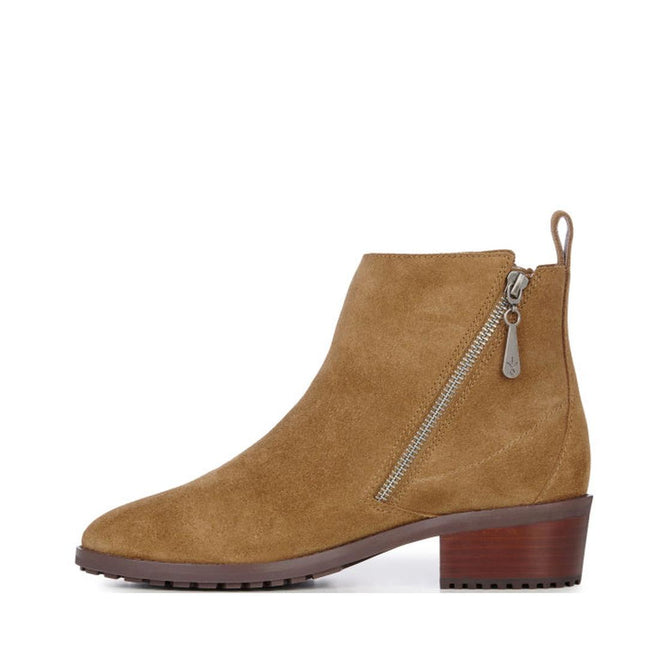 EMU Ginan Suede Waterproof Ankle Boot Chestnut