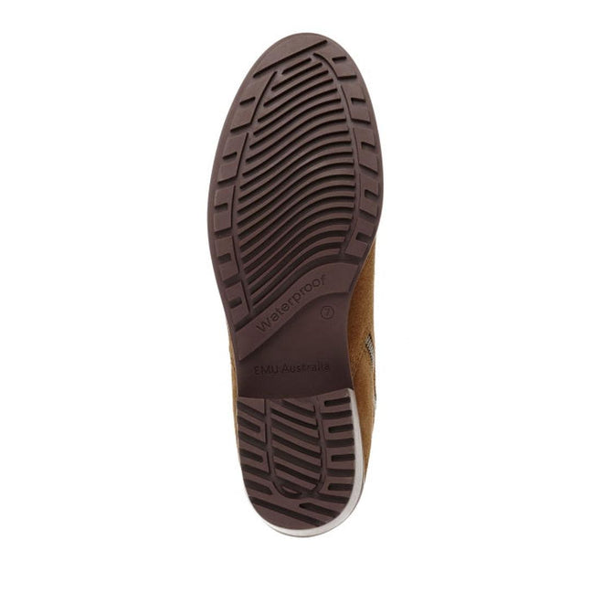 EMU Ginan Suede Waterproof Ankle Boot Chestnut