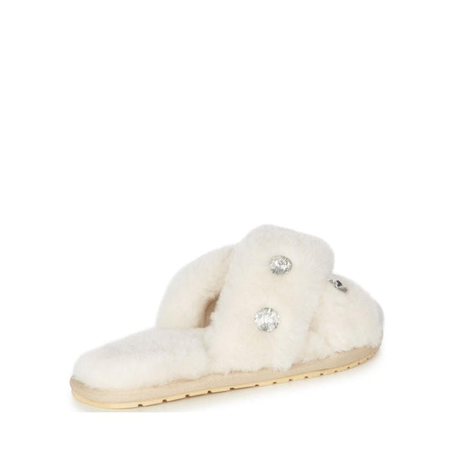 EMU Women's Mayberry GEMS Natural Luxurious Sheepskin Scuff Slipper