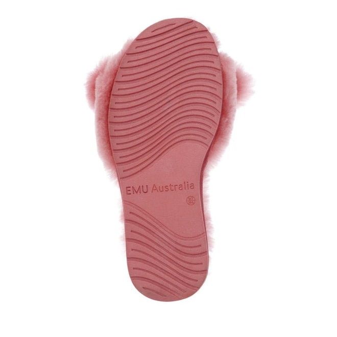 EMU Women's Naledi Mineral Red Slipper w/Bow NOT RETURNABLE