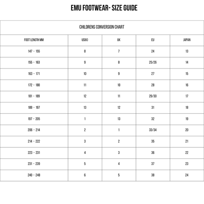 EMU Kids Tarlo Midnight Boot Waterproof Wool Boot