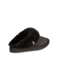 EMU Women's Eden Platinum Sheepskin Black Scuff Slipper