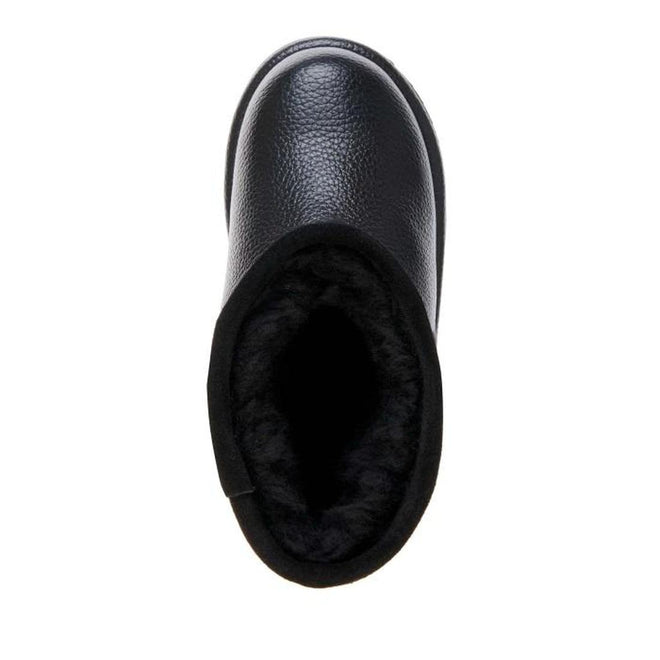EMU - Kids -Trigg Black Waterproof Leather Wool Slip On Boot LAST ONE