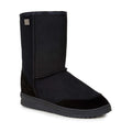 EMU Premium Outback Lo Black - water resistant  sheepskin boots on CLEARANCE