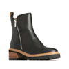 EOS Lindira Black Womens Leather Boot with Zips