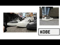 Alfie & Evie Kobe Black w Black Sole Cheetah  Platform Sneaker