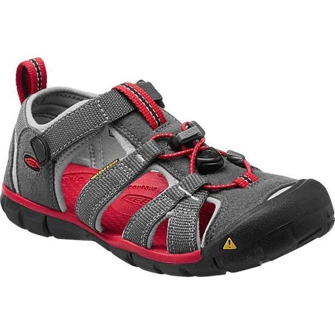 Keen Big Kids us 11 -6 - Seacamp 11 CNX - Drizzle Magnet/Racing Red