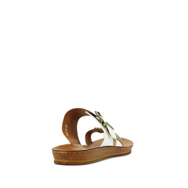 Los Cabos Bria Off-White Light Flexible Sandal Jandal