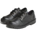 Delta jnr mckinlays school shoe black lace up