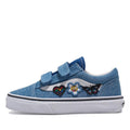 Vans - Old Skool V Youths Denim Sneaker Blue NON RETURNABLE
