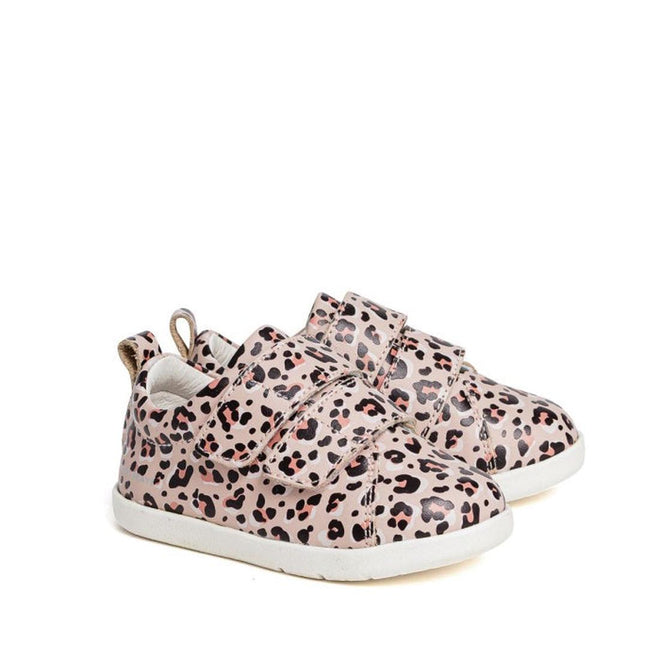 Pretty Brave Brooklyn Trainer First Walker Leopard Pink