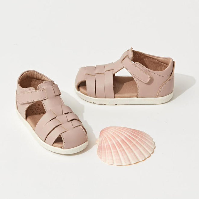 Pretty Braver Billie First Walker Sandal Closed Back Blush