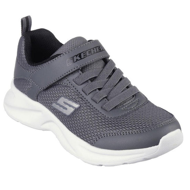 Skechers Youths Boys Dynamatic Trainers Grey