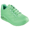 Skechers Uno 2 Great Kolor Neon Lime Trainer