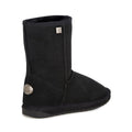 EMU Premium Stinger Lo Black Sheepskin Boot Mens Unisex